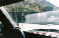 Entering Andorra - countrybagging.com
