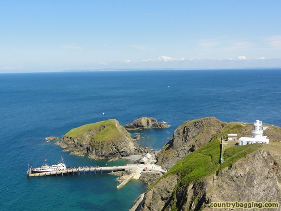 Lundy Jetty - www.countrybagging.com