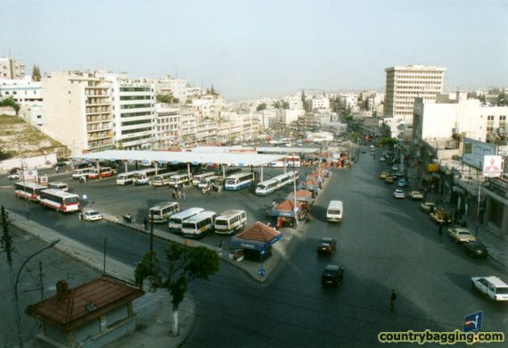 Abdali Bus Station, Amman - www.countrybagging.com