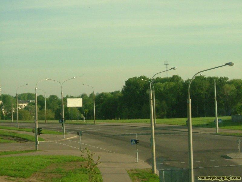 Empty Minsk Street - www.countrybagging.com