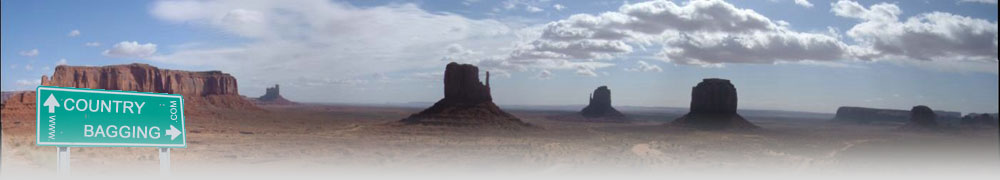 Monument Valley, USA - countrybagging.com