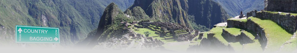 Machu Picchu - countrybagging.com